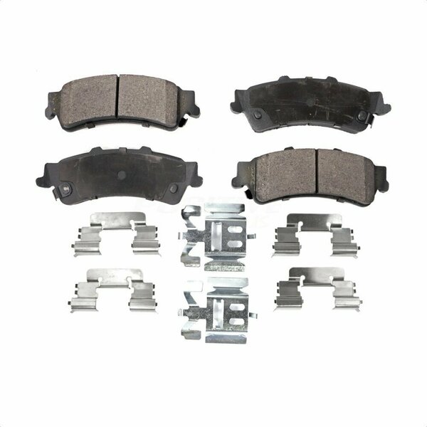 Positive Plus Rear Semi-Metallic Disc Brake Pads For Chevrolet Silverado 1500 GMC Sierra Cadillac DeVille PPF-D792